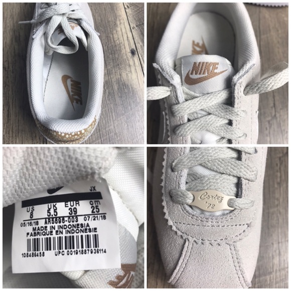 NWTNike Classic Cortez Prem Light Bone WMNS - Picture 8 of 8